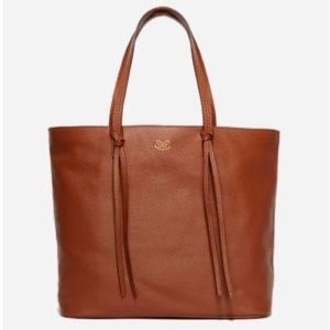 Johnny Was Tippi Tote in Cognac Brown Brand New with Tags and dust bag